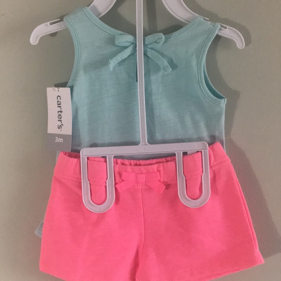 Carter’s Baby Girl 2-piece Short Set 3m - Picture 3 of 5